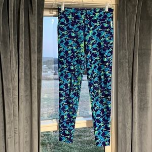 Reebok Athletic Leggings Girls 12 14